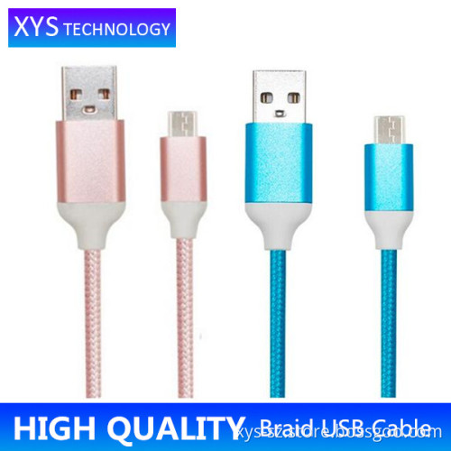 Alibaba com hotselling Nylon Braid USB Cable, New Products 2016 High Quality USB Cable/